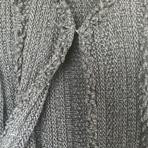 Intermix Ikaterina Fringe Knit Jacket black size 2 - Picture 12 of 16